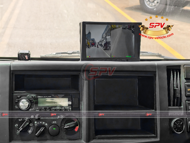 6,000 Litres Sewer Vacuum Truck Equipped Front/Rear Camera